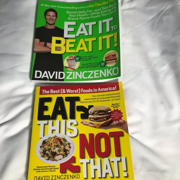 2 Eat This Not That books by David Zinczenko - Picture 1 of 2